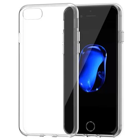 2 Pack: Protective Clear Scratch-Resistant Case for iPhone 6/6s/6 /7/7 /8/8 /X!