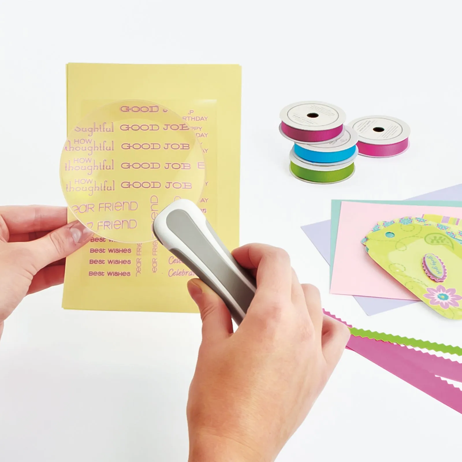 3.5-Inch Rimless LED Handheld Magnifier