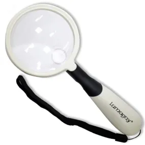 3x & 5x Aspheric Magnifier with Dual Magnification & LED Lighting  - MG-75735