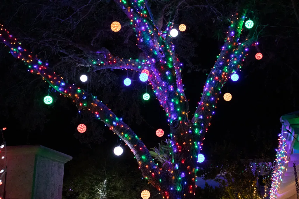5mm 100L Full Wave LED 5-Multi Holiday Lights