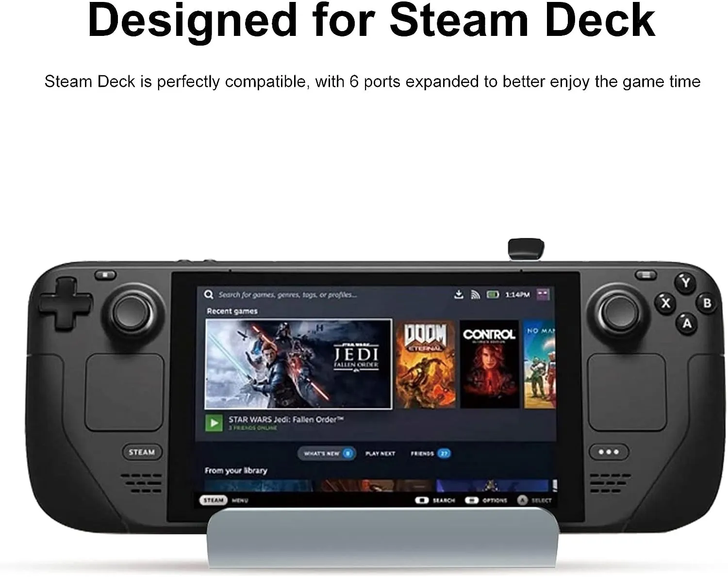 6-In-1 Game Console Docking Station Q-Hu860