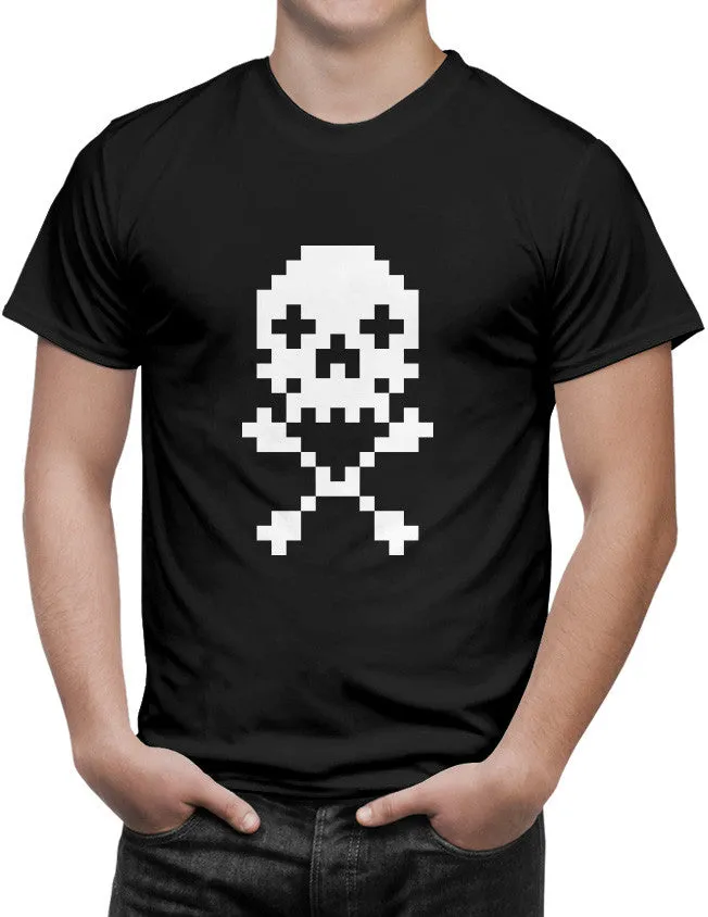 8-Bit Skull Retro Gaming Unisex T-Shirt
