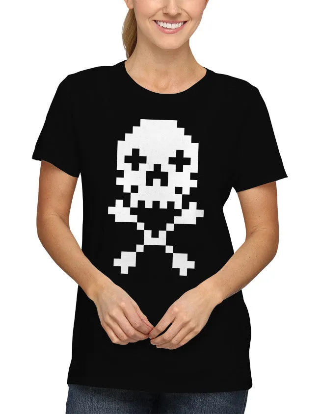 8-Bit Skull Retro Gaming Unisex T-Shirt