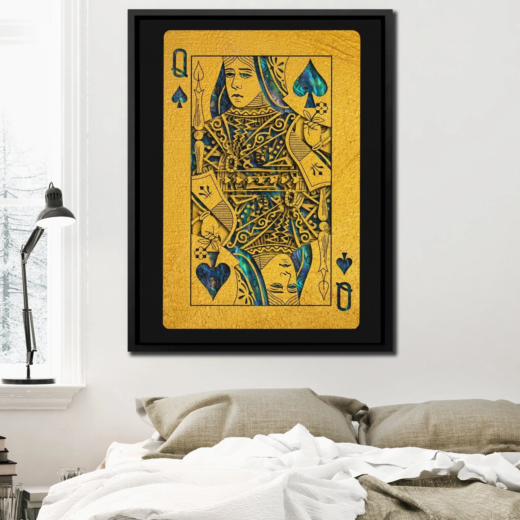 Abalone Queen of Spades
