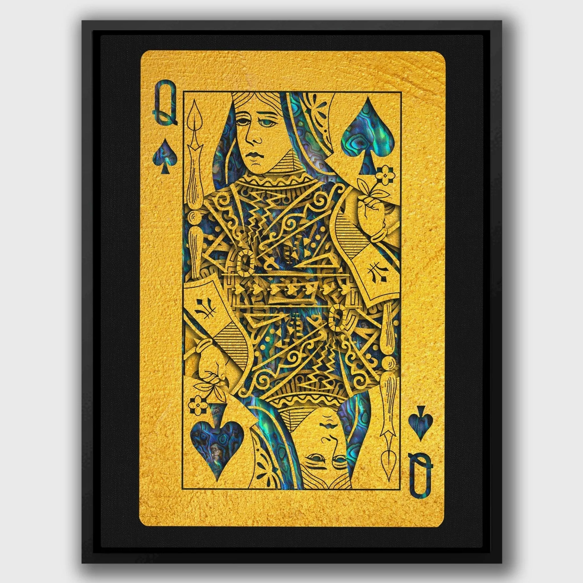 Abalone Queen of Spades