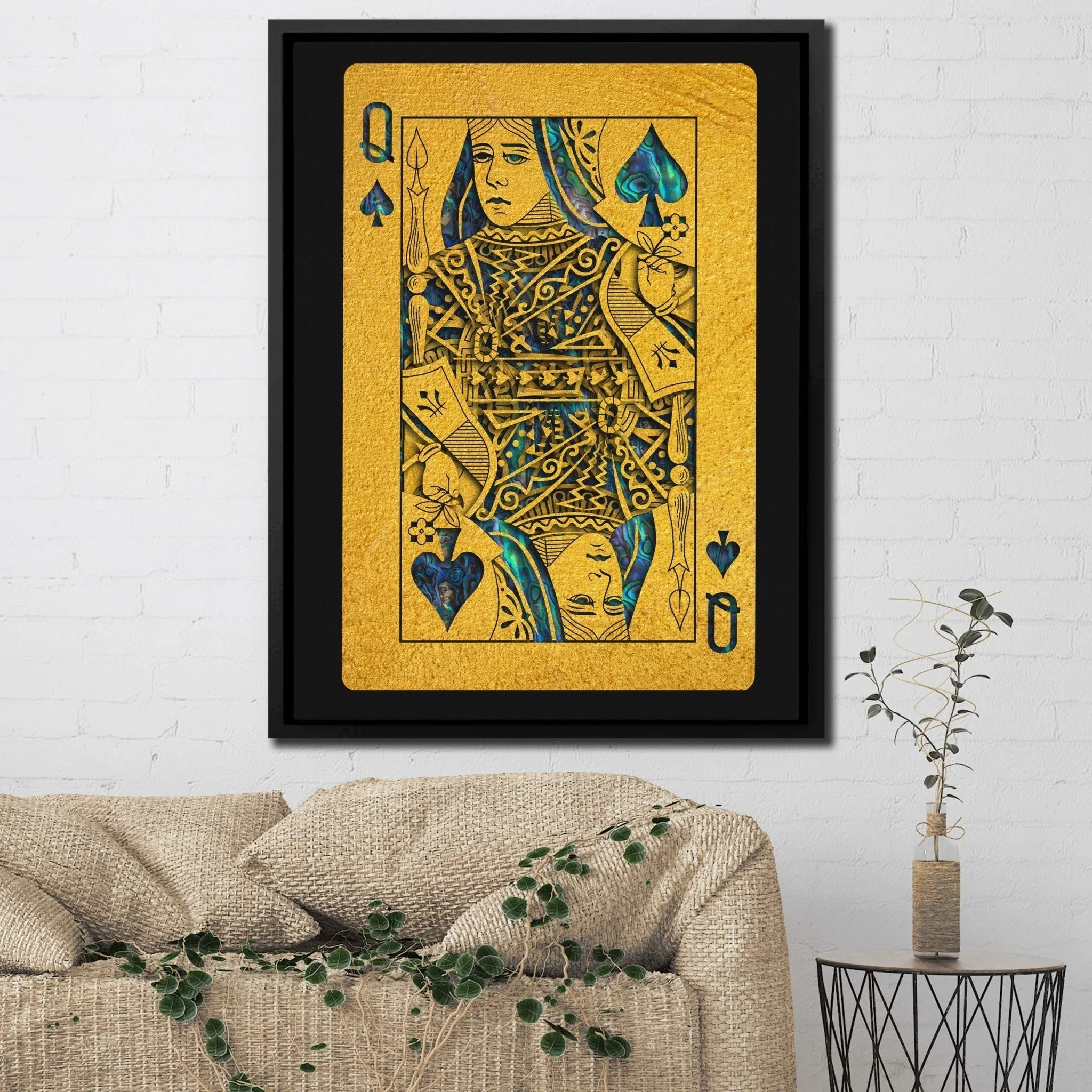 Abalone Queen of Spades