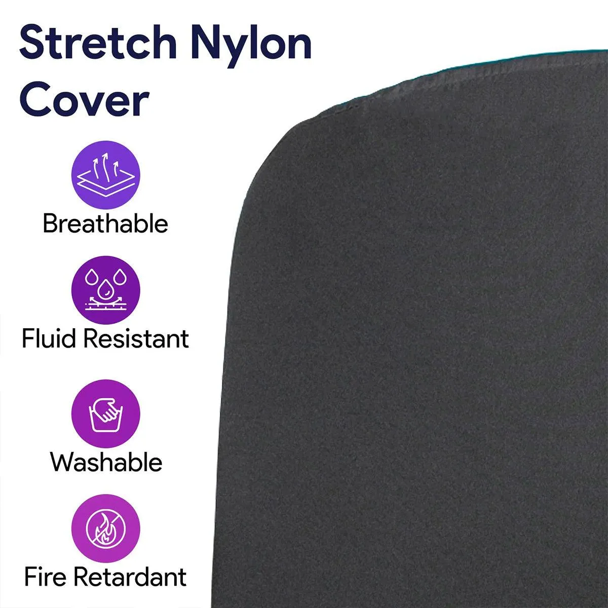 Adjustable Tension Wheelchair Back Cushion
