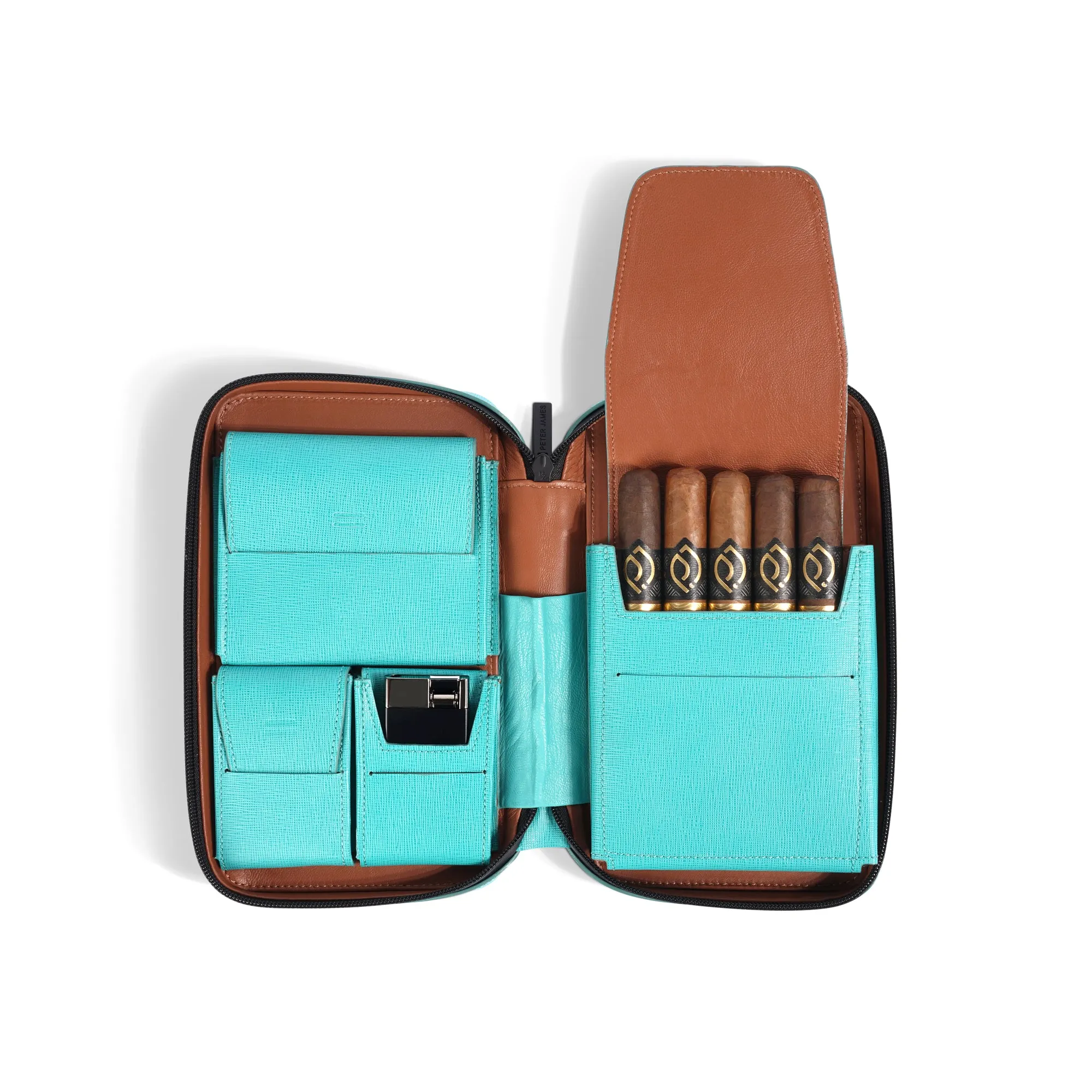 Alcantara Black Label Carry Humidor
