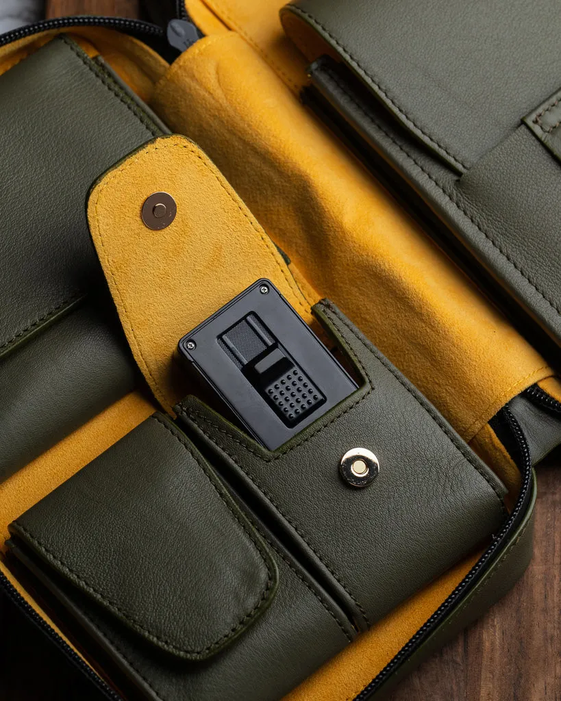 Alcantara Black Label Carry Humidor