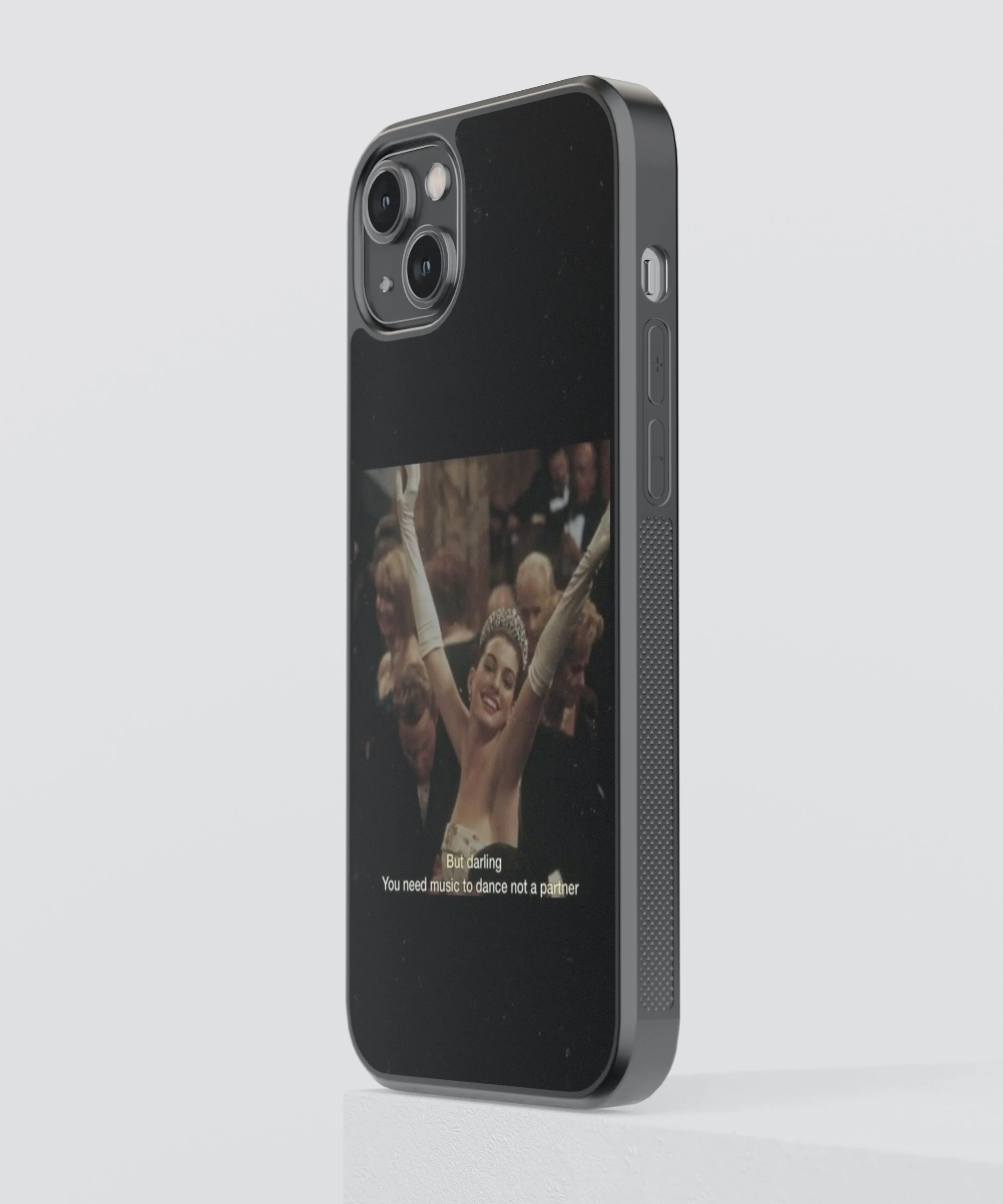 Anne Hathaway Pop Culture Glass Phone Case Cover