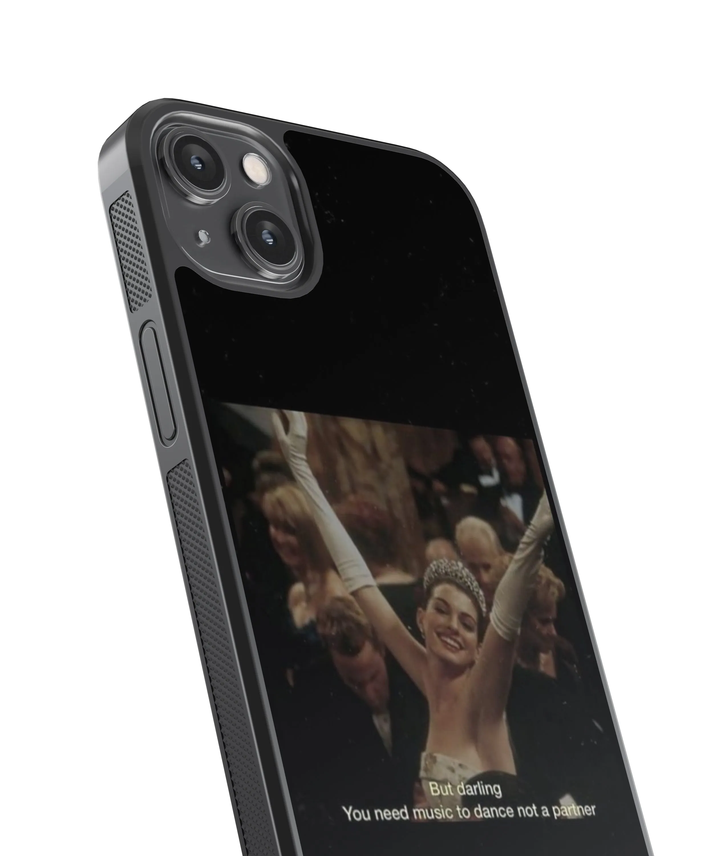 Anne Hathaway Pop Culture Glass Phone Case Cover