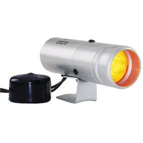 AutoMeter 5335 SHIFT LIGHT; AMBER; PEDESTAL; SILVER; SHIFT-LITE