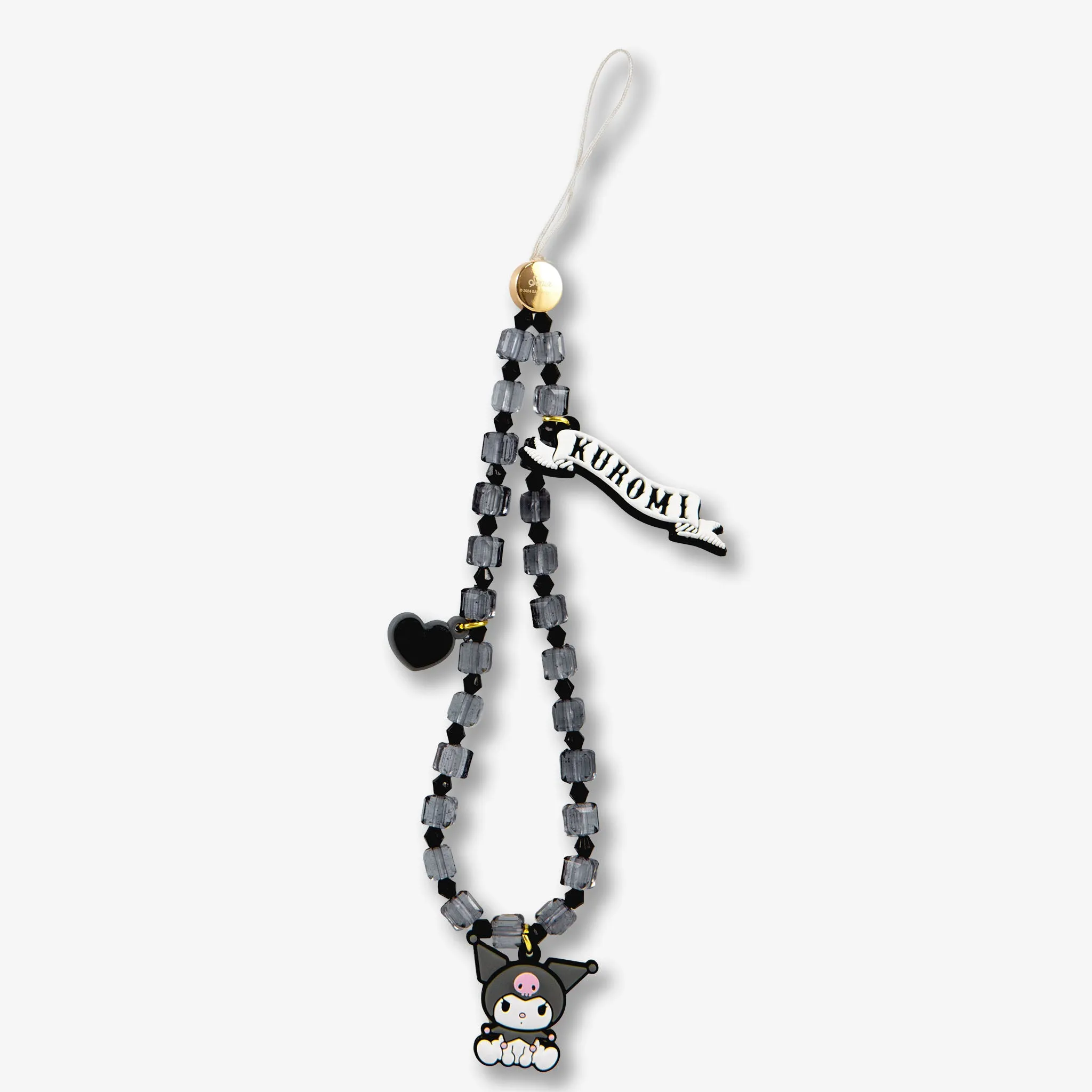 Beaded Wristlet with Charm - Kuromi™