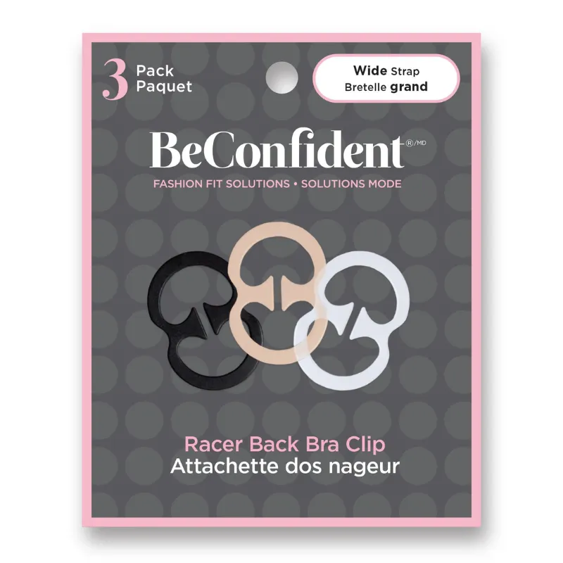 BeConfident Racer Back Bra Clip Wide