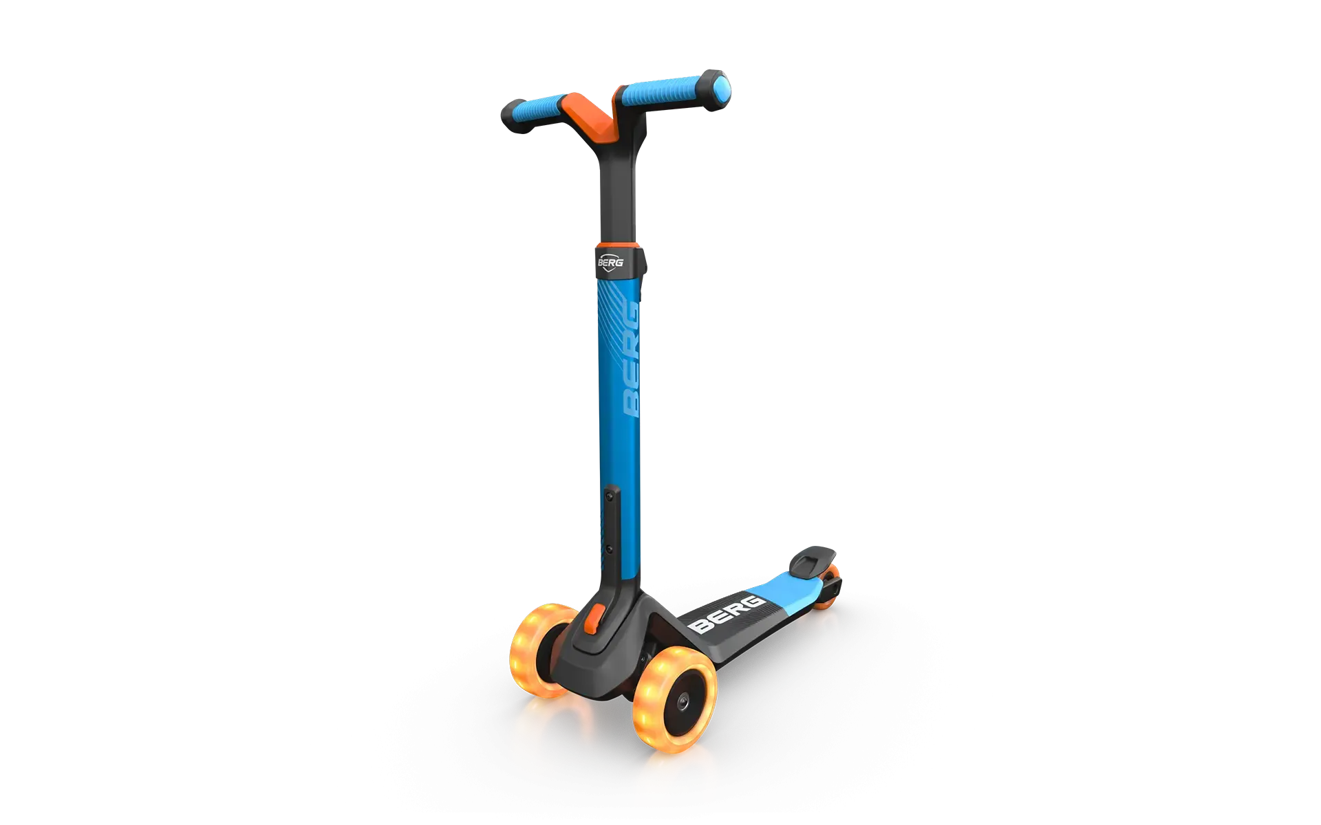 BERG Nexo Foldable Lights 3 Wheeled Scooter