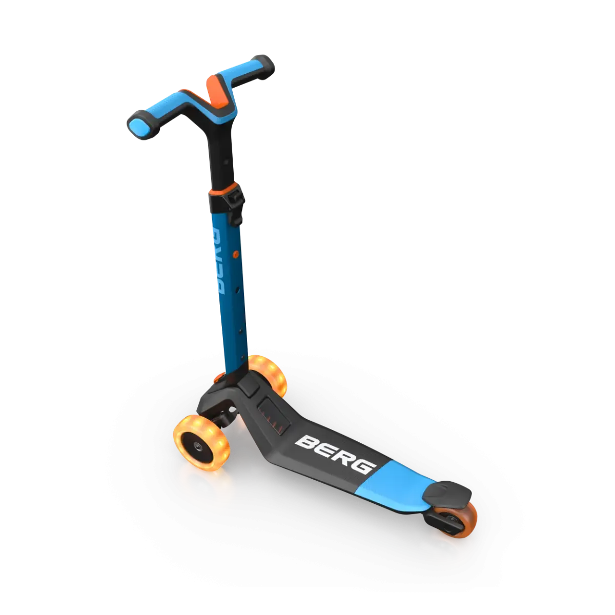BERG Nexo Foldable Lights 3 Wheeled Scooter