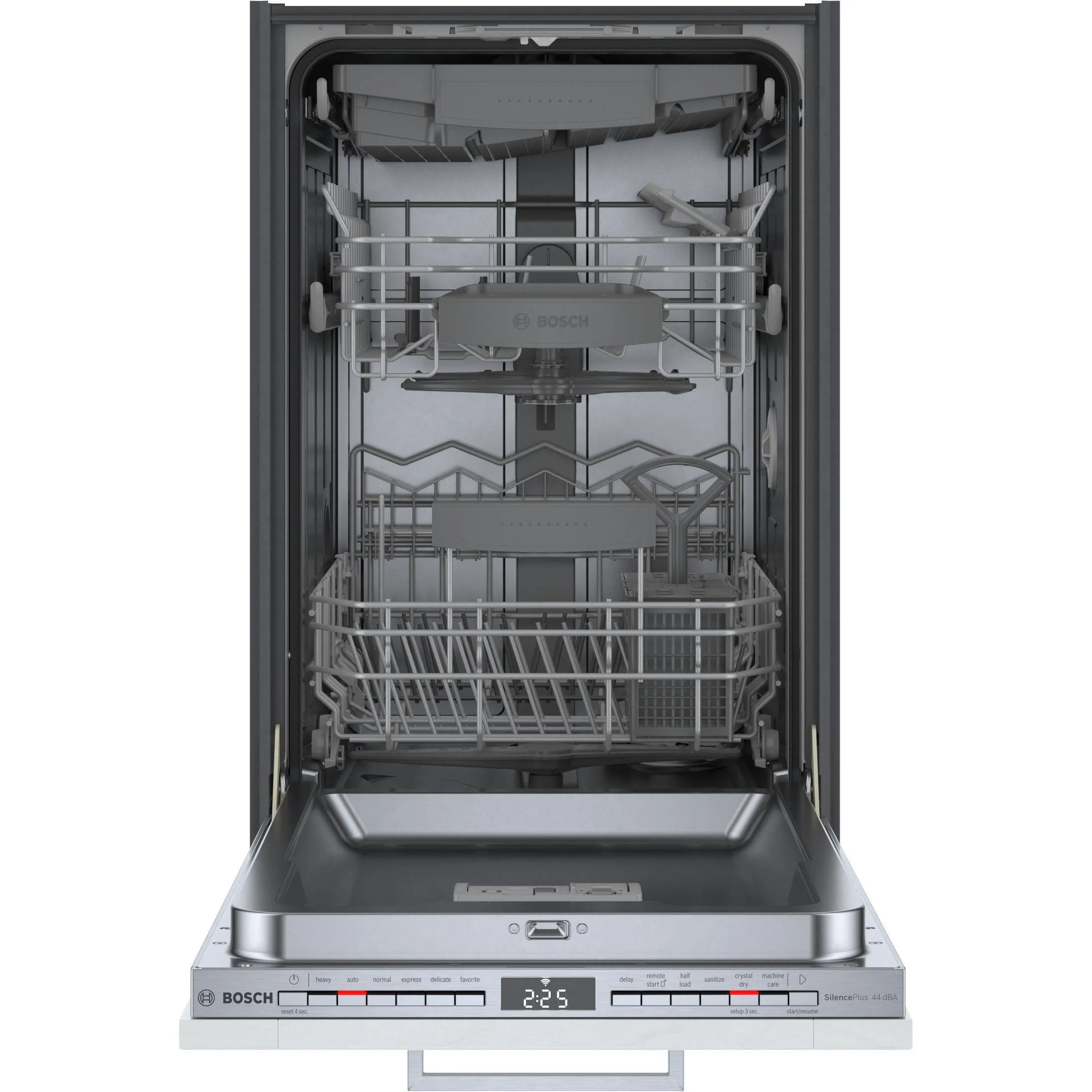 Bosch Full-integrated 18-inch Top Control Dishwasher with PrecisionWash® and Home Connect® SPV68C73UC