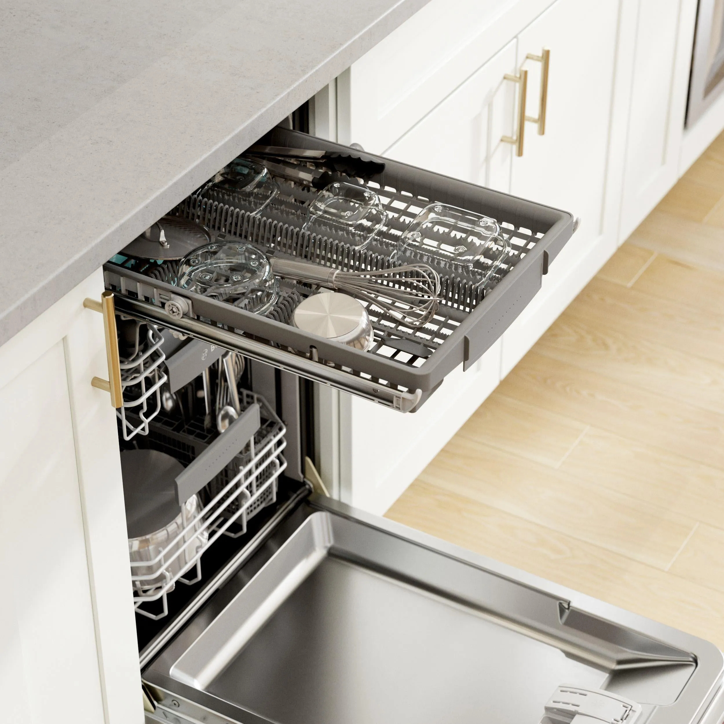 Bosch Full-integrated 18-inch Top Control Dishwasher with PrecisionWash® and Home Connect® SPV68C73UC
