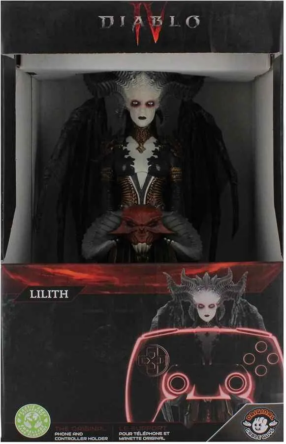 Cable Guys - Gaming Diablo IV Lilith 8 Inch Mobile Phone and Controller Holder Figure