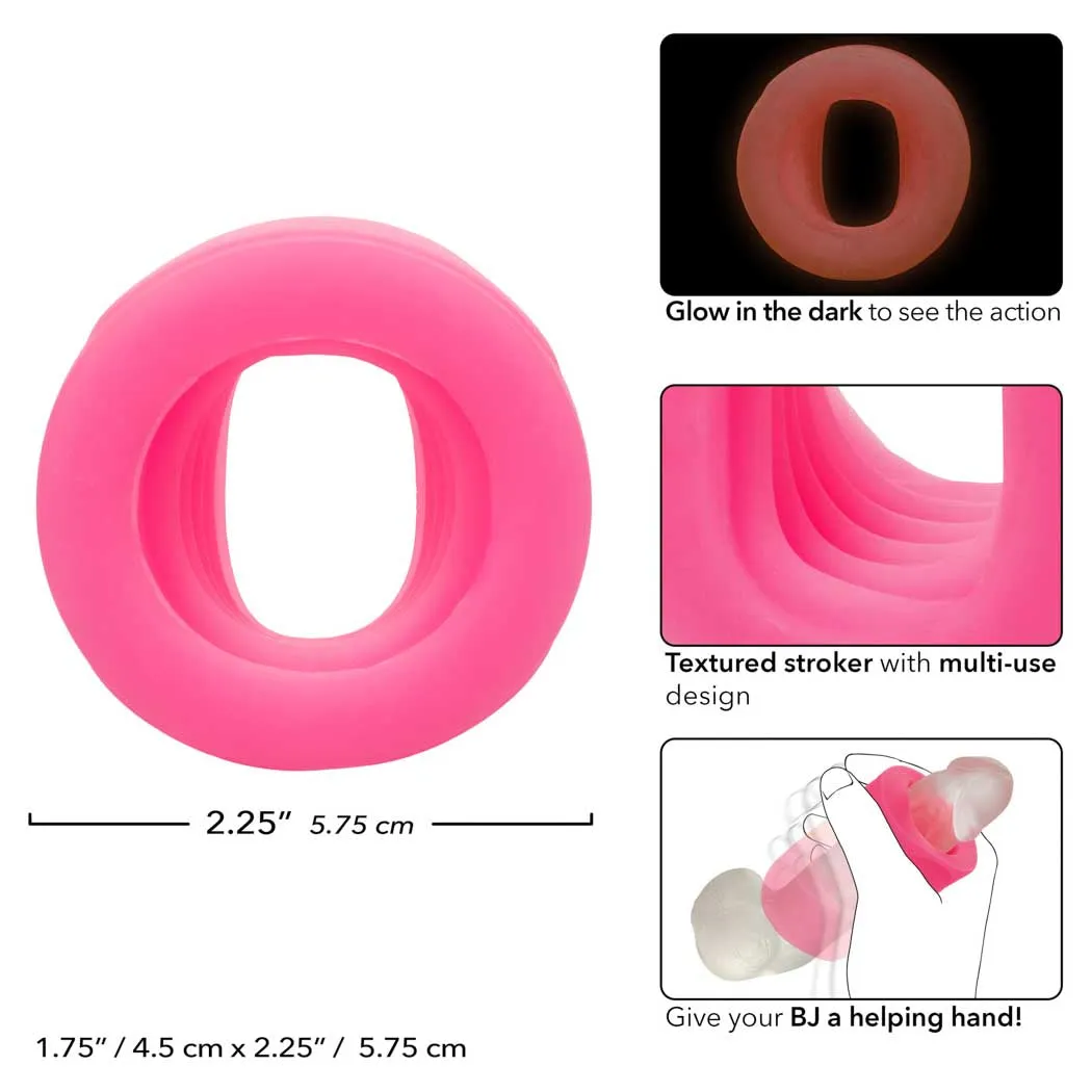 CalExotics Slop Top Filthy Luv Dual Entry Textured Stroker