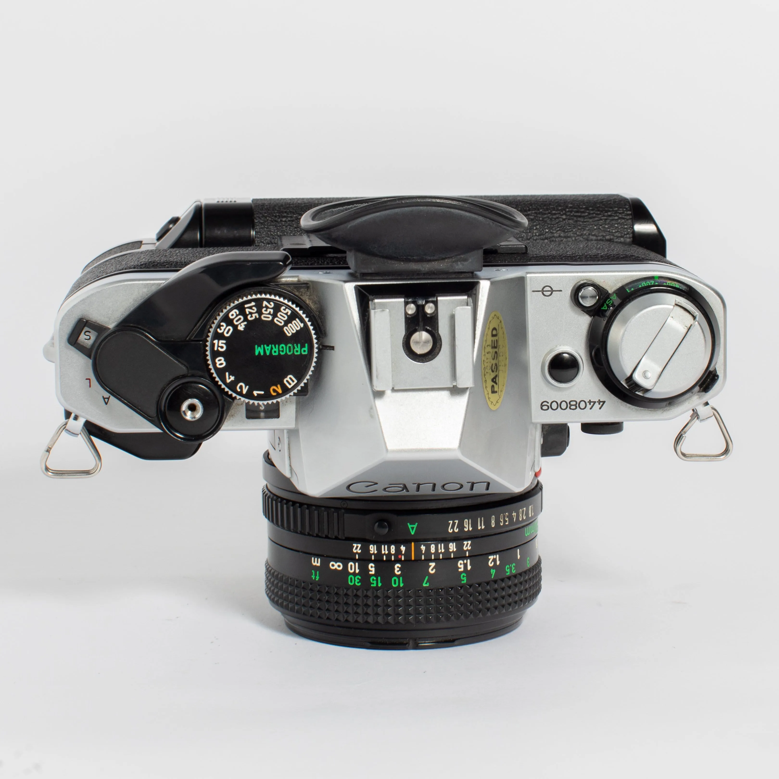 Canon AE-1 Program 50mm FD f/1.8 with Power Winder