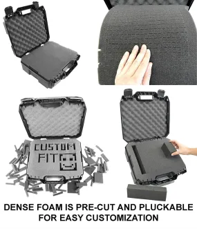 Casematix Carry Case with Customizable Foam For Oculus Quest (2019) and  Meta Quest 2 (2020)