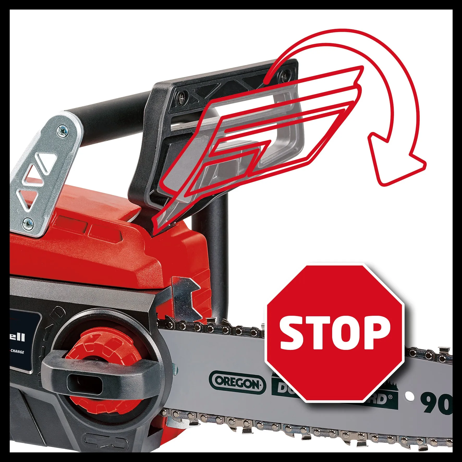 Chain Saw - Einhell 18V 10" Cordless Chain Saw Kit, 4501786