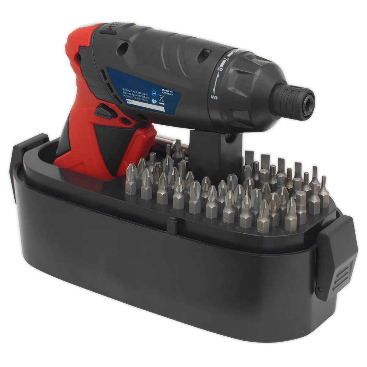 Cordless Screwdriver Set 53pc 3.6V Lithium-ion