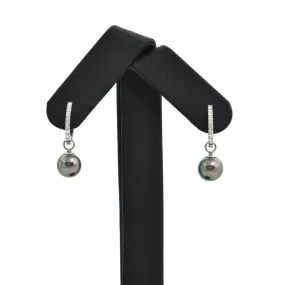 Daisy Exclusive 7.9 mm Tahitian Pearl Earring Enhancers