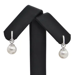 Daisy Exclusive 8.5-8.6mm Pearl 18K Gold Earrings Enhancers