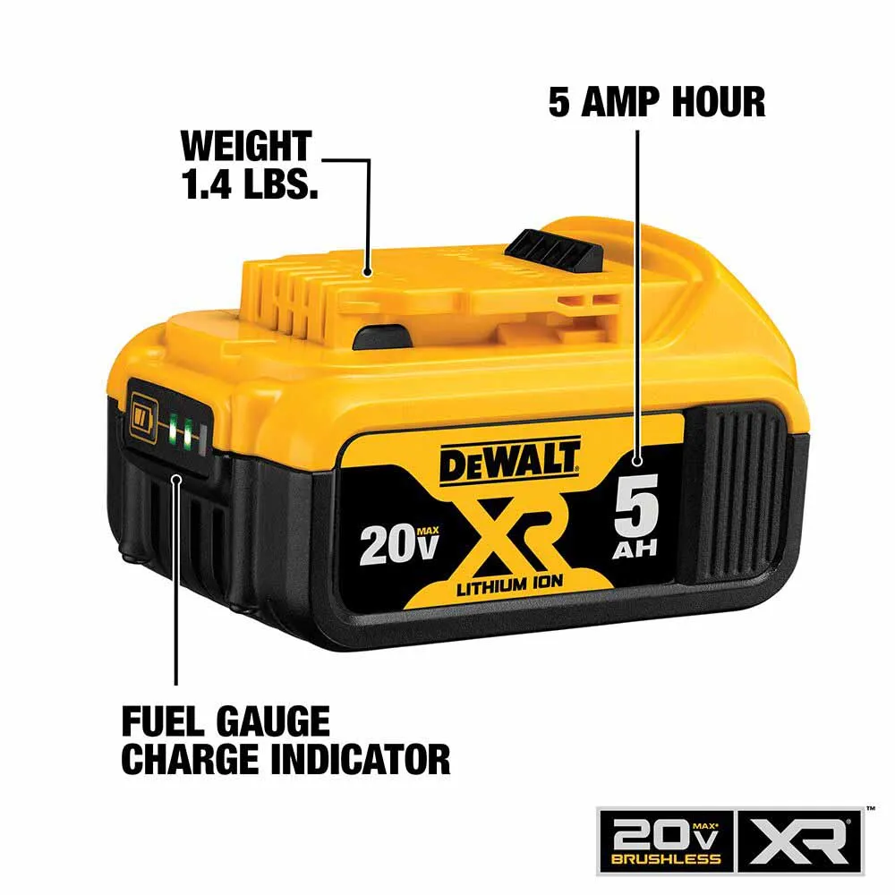 DeWalt DCF887P1 20V MAX XR® 1/4 in. 3-Speed Impact Driver Kit