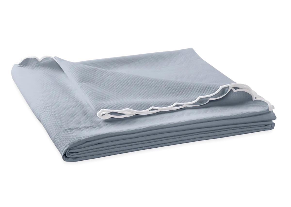 Diamond Pique Customizable Coverlet