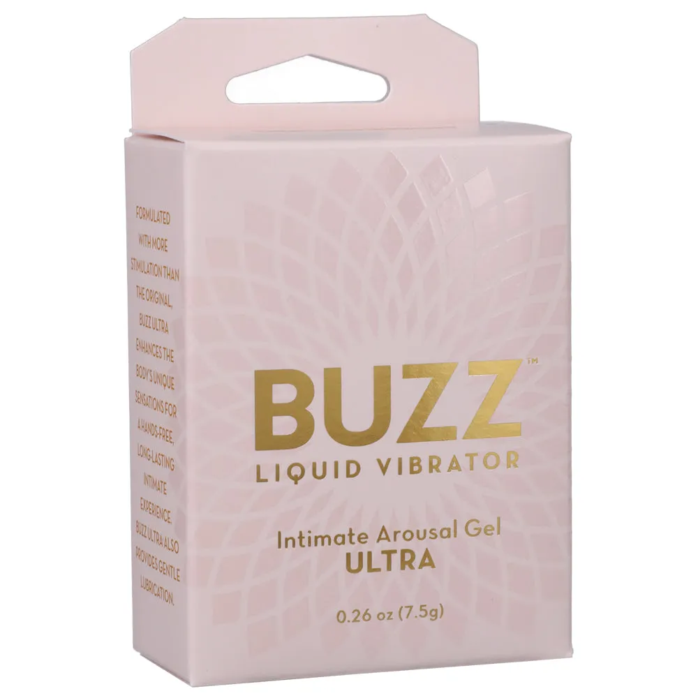 Doc Johnson Buzz Liquid Vibrator Arousal Gel - Ultra Strength
