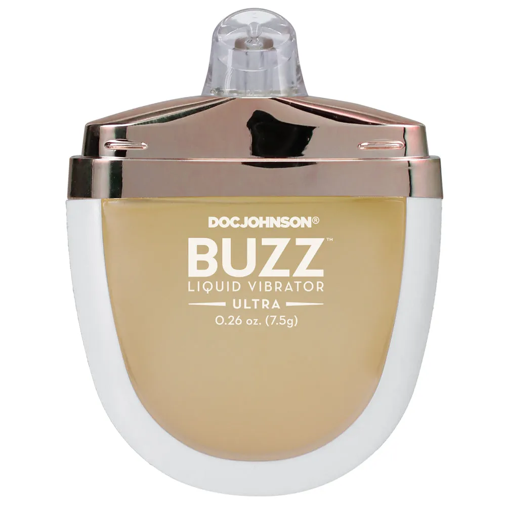 Doc Johnson Buzz Liquid Vibrator Arousal Gel - Ultra Strength