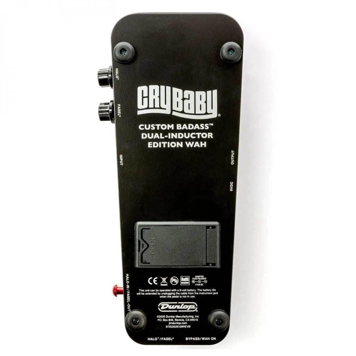 Dunlop Custom Badass Cry Baby Wah Pedal