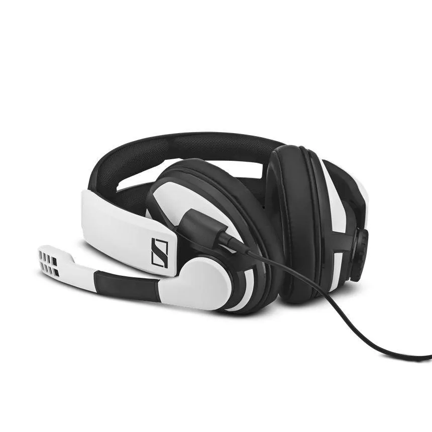 EPOS Sennheiser GSP 301 Over-Ear Wired Gaming Headset - White | E71009496