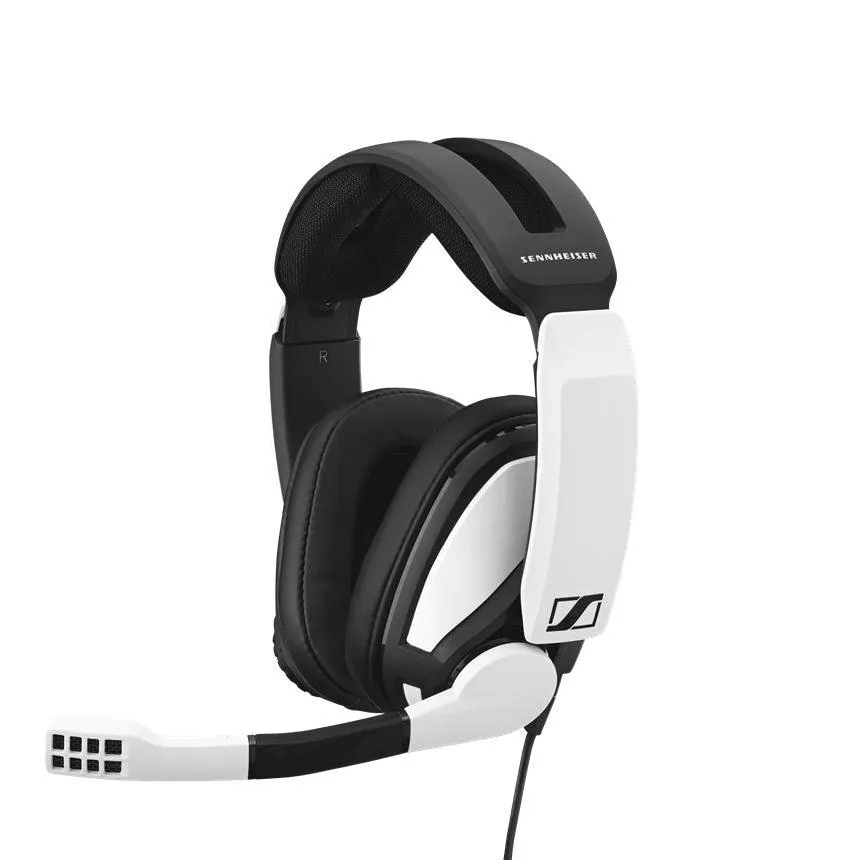 EPOS Sennheiser GSP 301 Over-Ear Wired Gaming Headset - White | E71009496