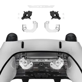 eXtremeRate Back Paddle Replacement Magnetic Module Kit for PS5 Edge Controller, Metal Magnetic Element Repair Parts for PS5 Edge Controller Back Buttons - Without Back Paddles - DNTEGM001