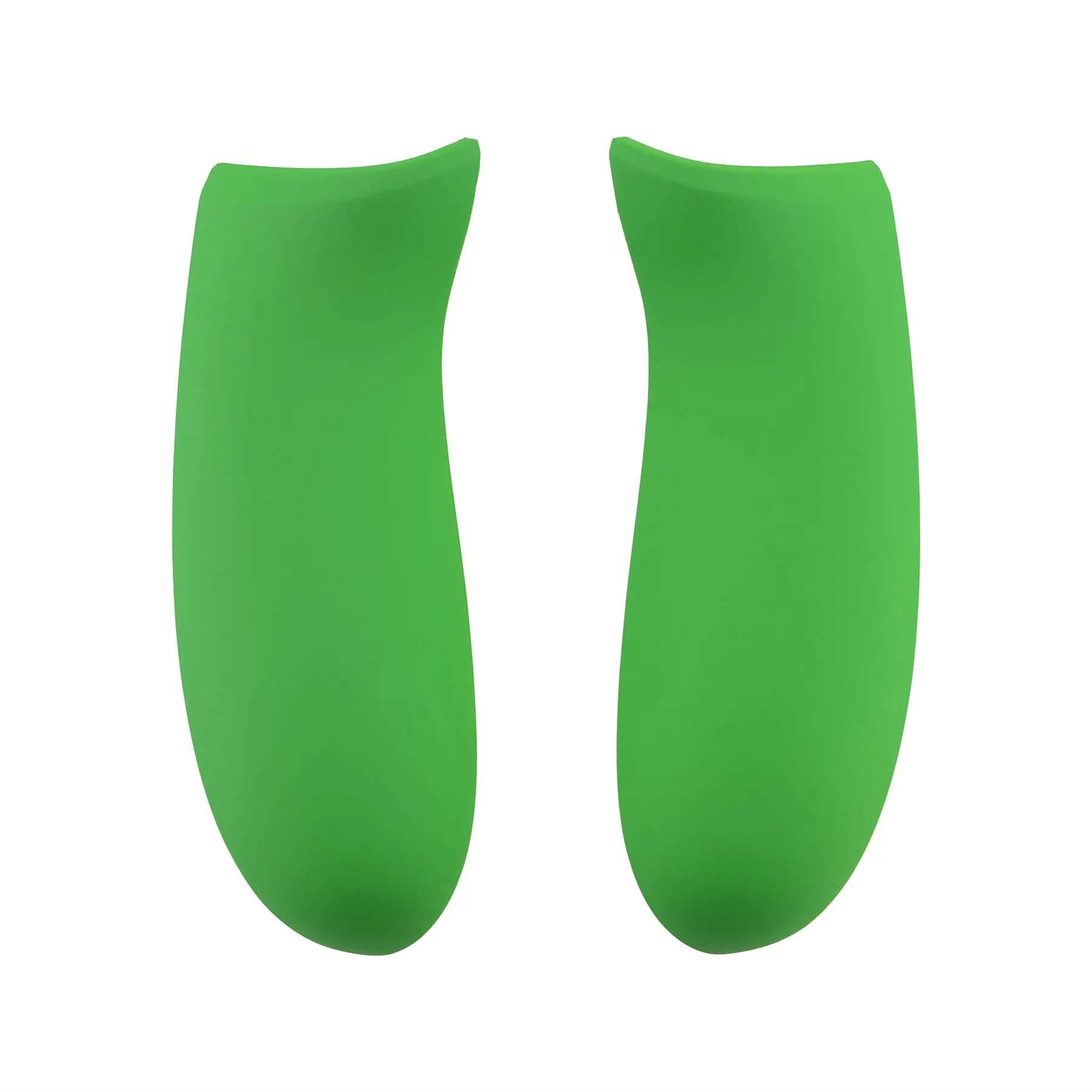 eXtremeRate Green Back Panels Side Rails Handles, Game Improvement Replacement Parts for Xbox One X & One S Controller Model 1708 - SXOJ0121