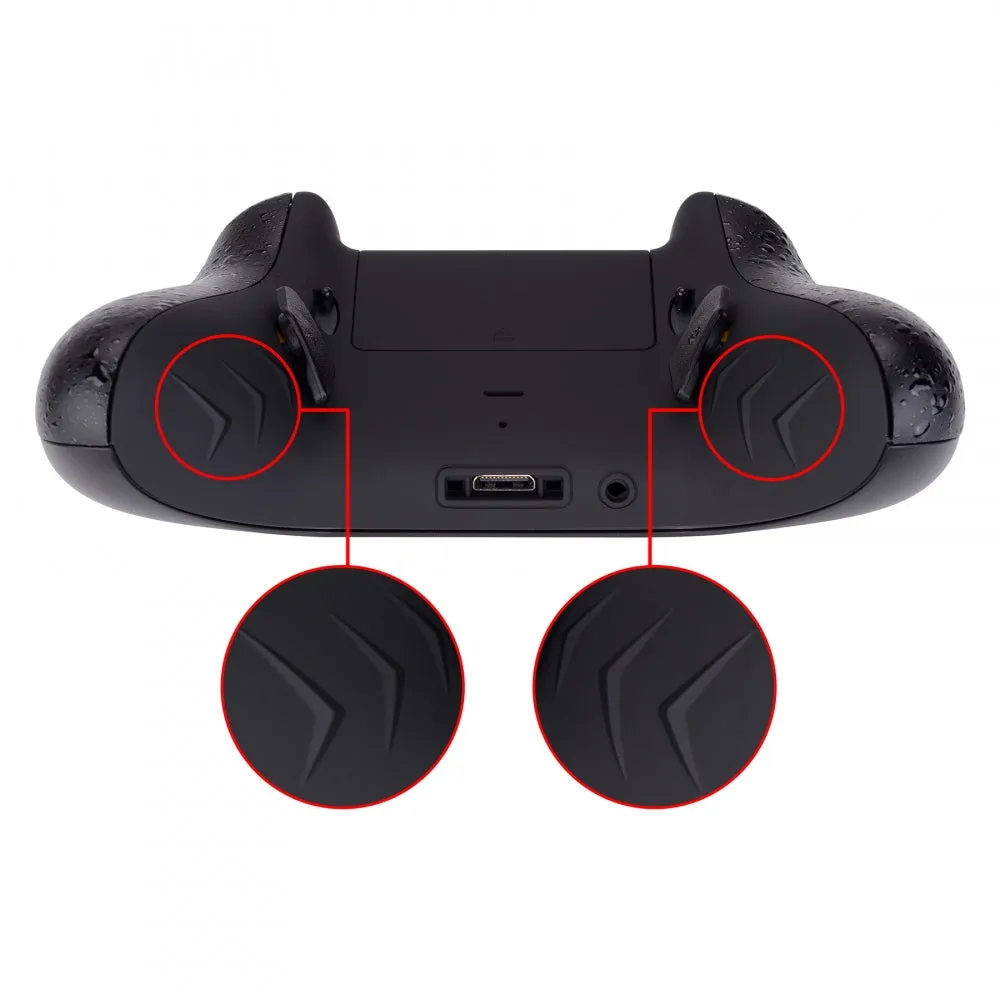 eXtremeRate Lofty Remappable Remap & Trigger Stop Kit for Xbox One S & One X Controller, Redesigned Back Shell & Side Rails & Back Buttons & Trigger Lock for Xbox One S X Controller 1708 - X1RM001