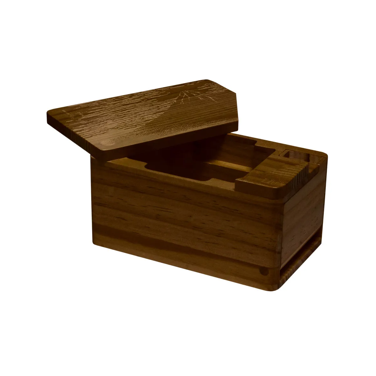 Fine Art Hako Wooden Deck Box by Hokusai