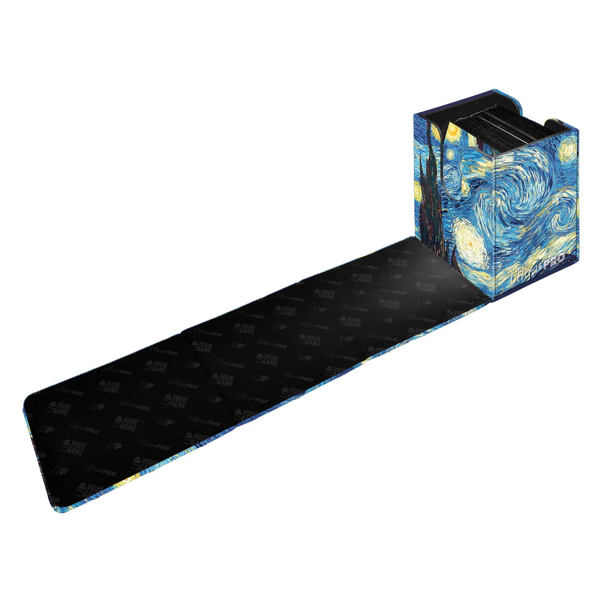 Fine Art Starry Night Alcove Flip Deck Box by Vincent Van Gogh