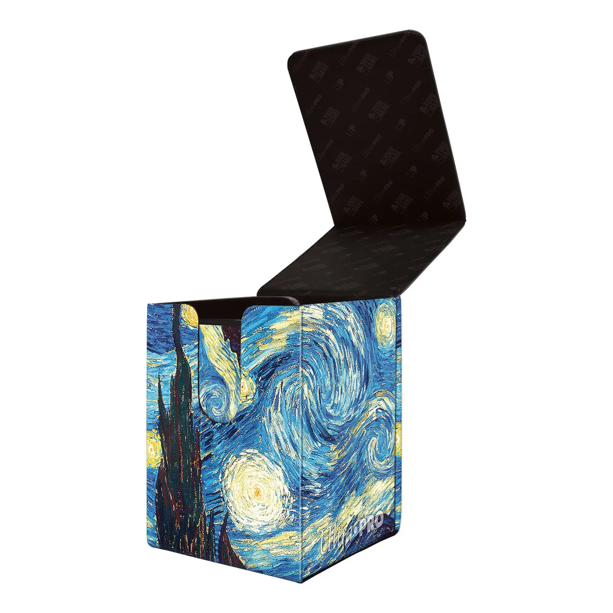 Fine Art Starry Night Alcove Flip Deck Box by Vincent Van Gogh