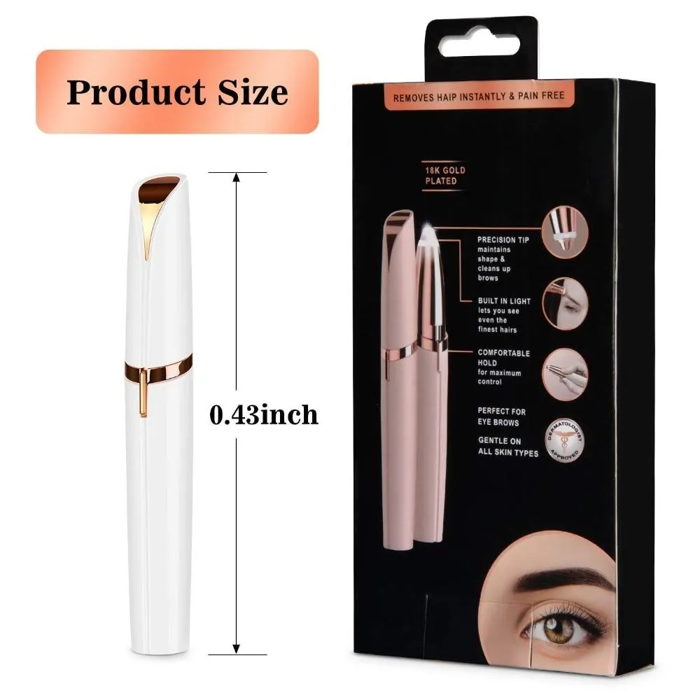 Flawless Precision Eyebrow Trimmer & Epilator