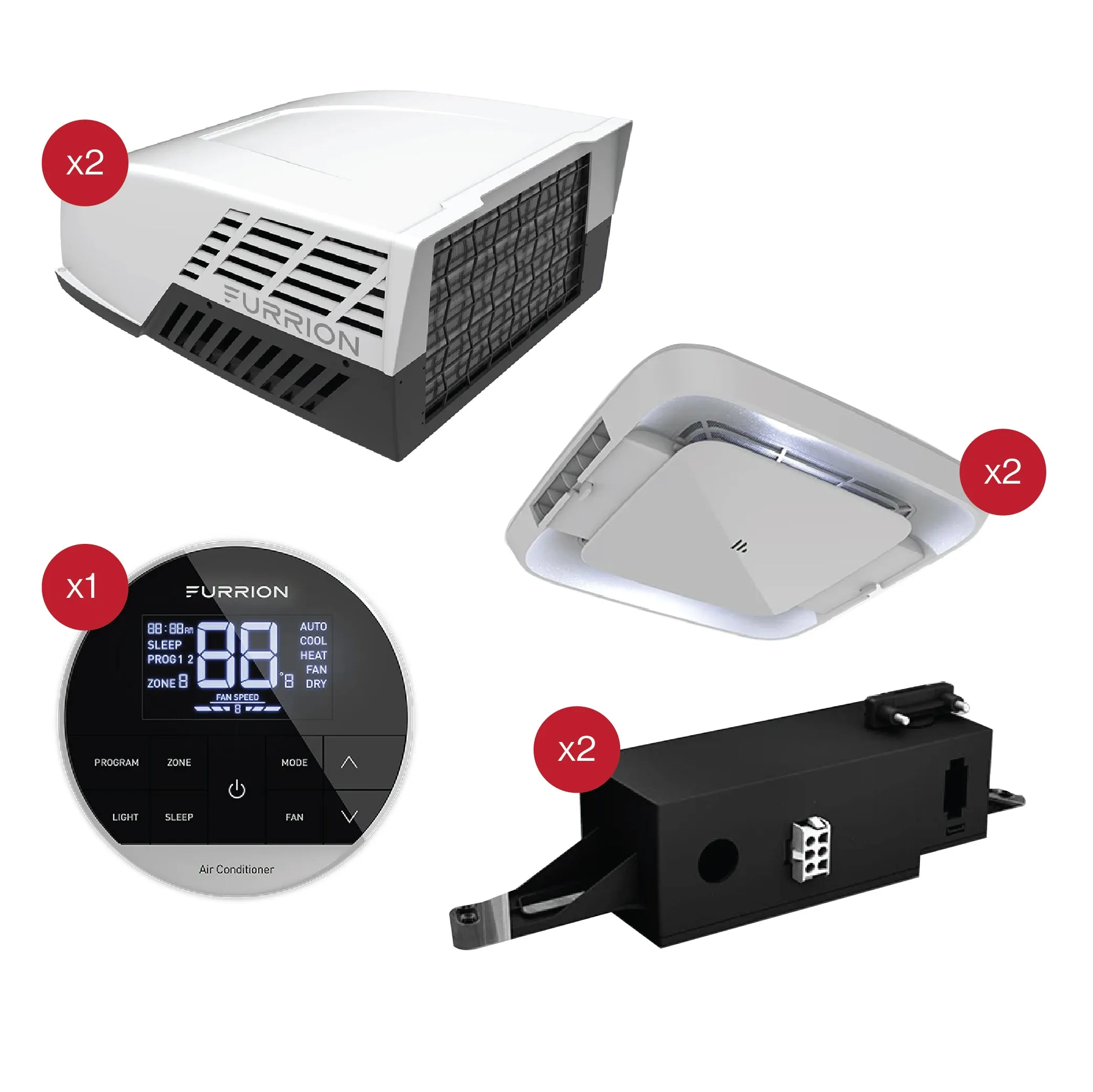 Furrion Chill® HE RV Roof Air Conditioner Multi-Zone Kit
