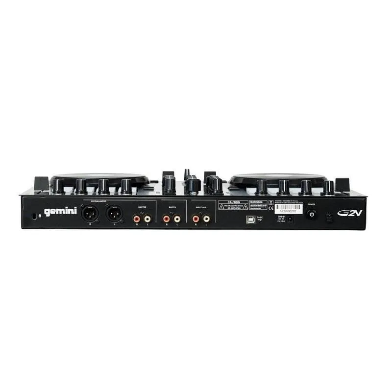 G2V: 2-Channel DJ Controller