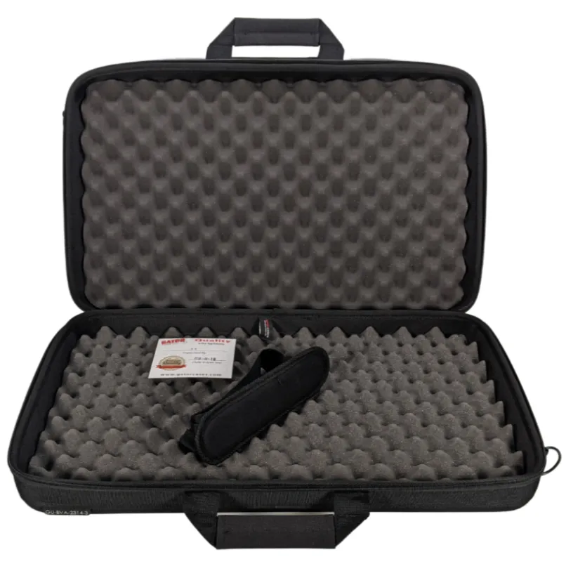 Gator GU-EVA-2314-3 DJ Controller Case for DDJ-SR & DDJ-SB2; L 23.3" W 14" H 3.5"
