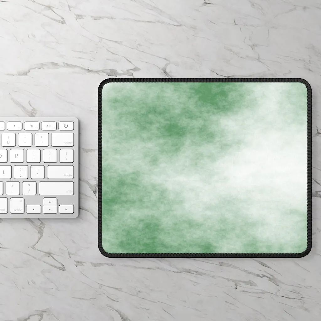 Green Cloud Gaming Mouse Pad