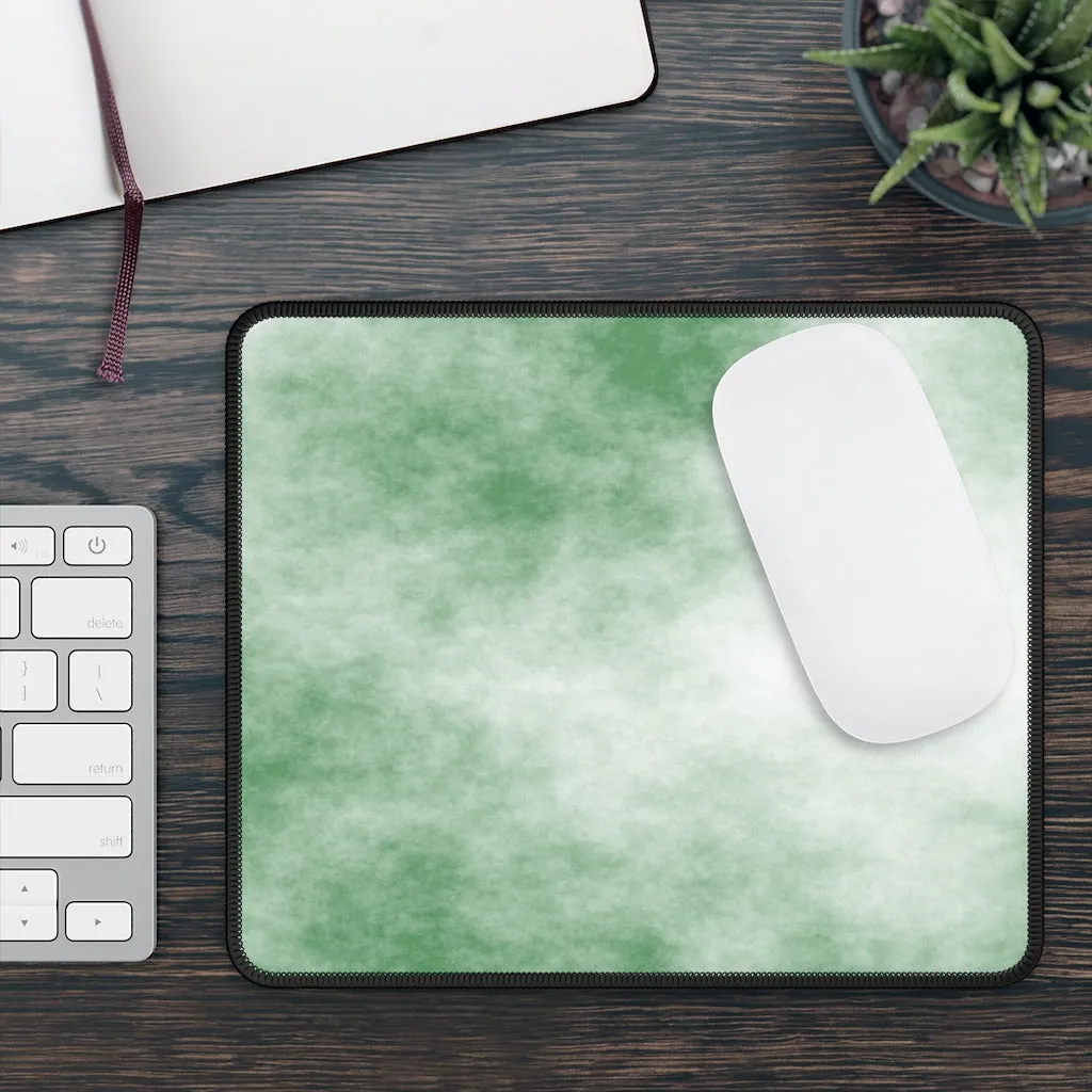 Green Cloud Gaming Mouse Pad