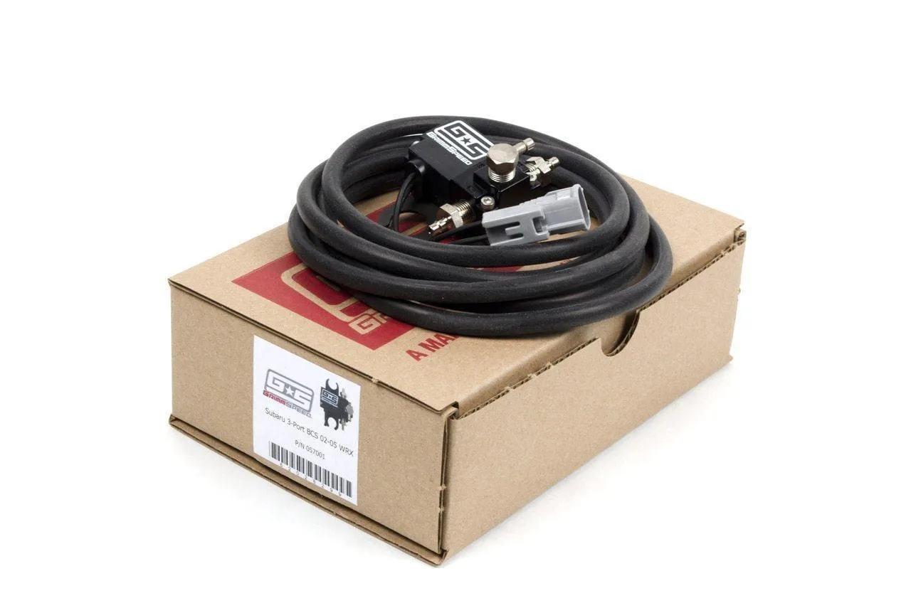 GrimmSpeed 3-Port Electronic Boost Control Solenoid | 2002-2005 Subaru WRX (057001)